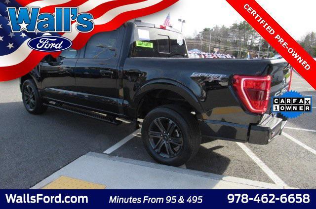 used 2021 Ford F-150 car, priced at $39,835