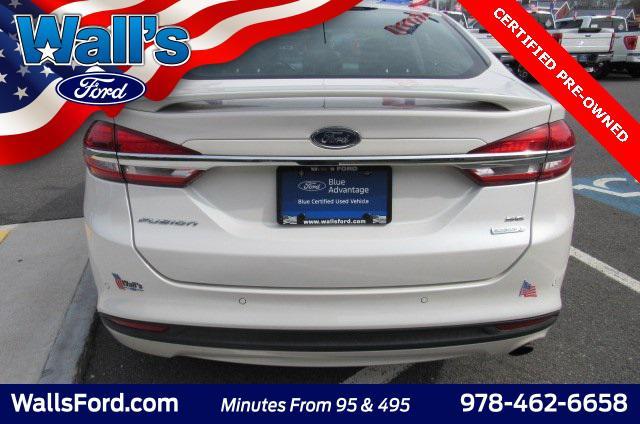 used 2018 Ford Fusion car, priced at $16,043