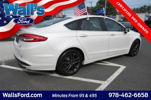 used 2018 Ford Fusion car, priced at $16,043