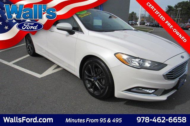 used 2018 Ford Fusion car, priced at $16,043