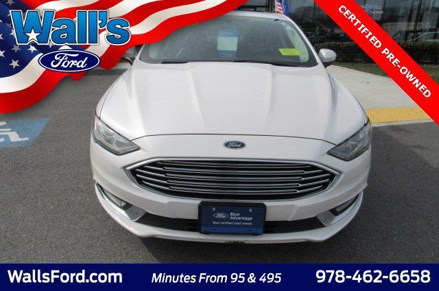 used 2018 Ford Fusion car, priced at $16,043