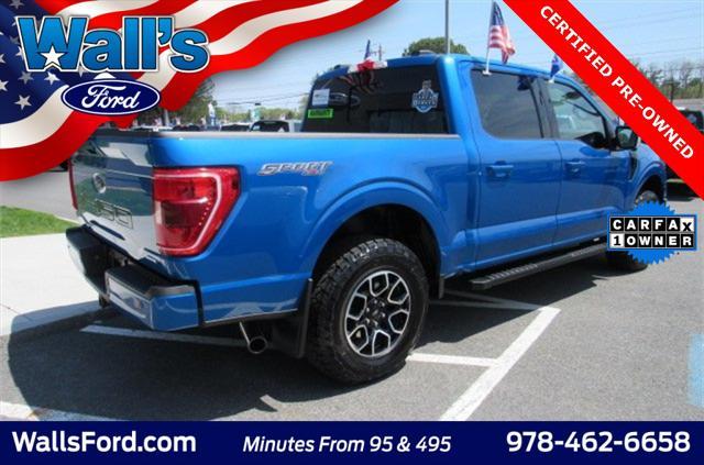 used 2021 Ford F-150 car, priced at $36,609
