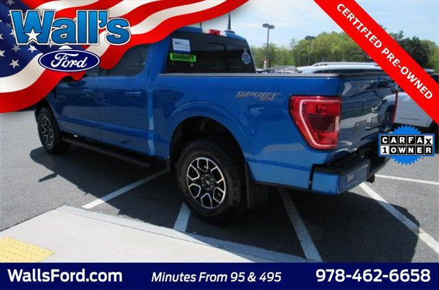 used 2021 Ford F-150 car, priced at $36,609