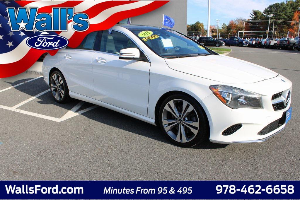 used 2019 Mercedes-Benz CLA 250 car, priced at $19,865