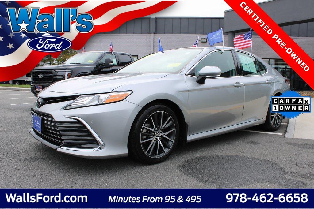 used 2021 Toyota Camry car, priced at $27,673