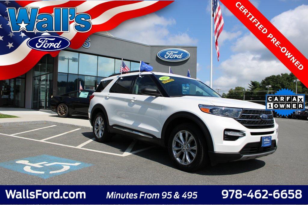 used 2023 Ford Explorer car, priced at $35,850
