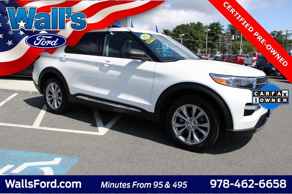 used 2023 Ford Explorer car, priced at $35,850