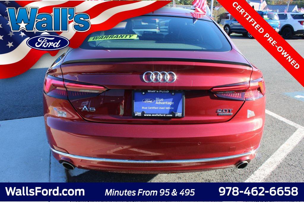 used 2018 Audi A5 car, priced at $20,775