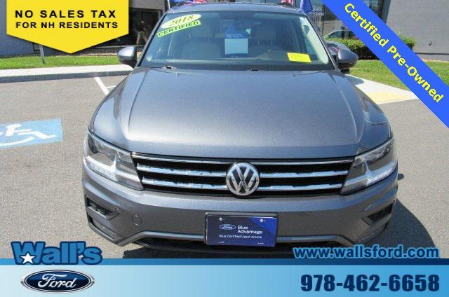used 2018 Volkswagen Tiguan car, priced at $18,637