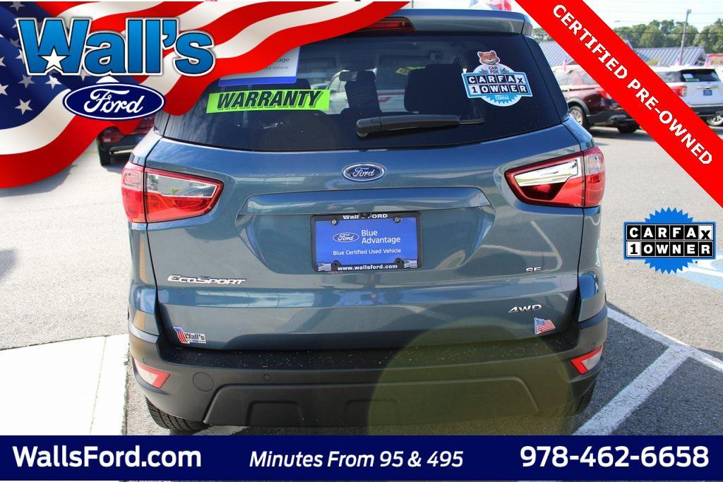 used 2022 Ford EcoSport car, priced at $19,928