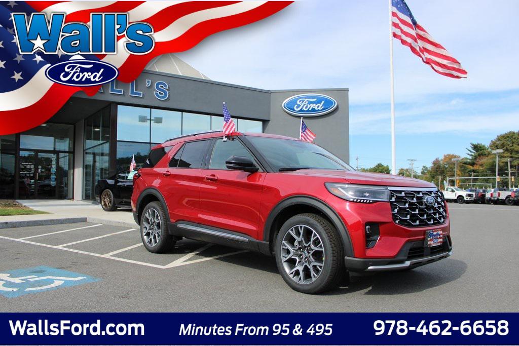 new 2025 Ford Explorer car, priced at $59,214