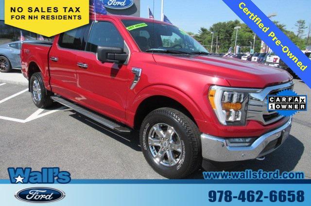 used 2021 Ford F-150 car, priced at $43,935