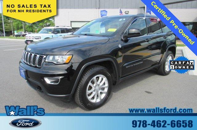 used 2021 Jeep Grand Cherokee car, priced at $21,349