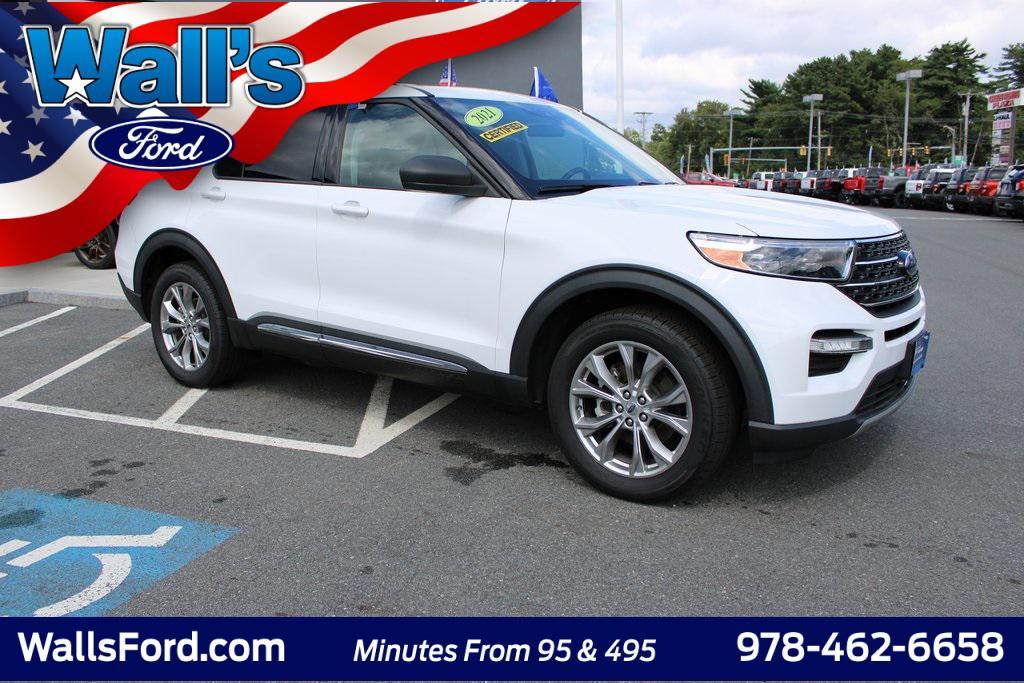 used 2021 Ford Explorer car, priced at $29,589