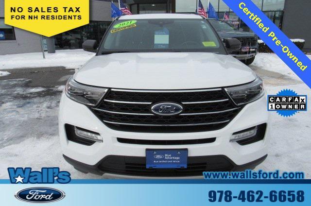 used 2021 Ford Explorer car, priced at $31,994