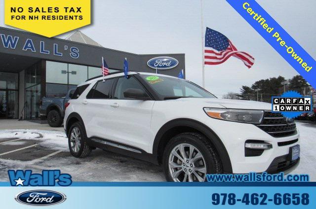 used 2021 Ford Explorer car, priced at $31,994