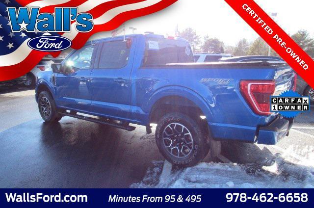 used 2021 Ford F-150 car, priced at $37,500