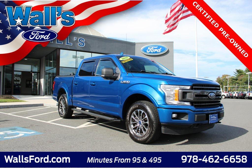 used 2018 Ford F-150 car, priced at $24,557