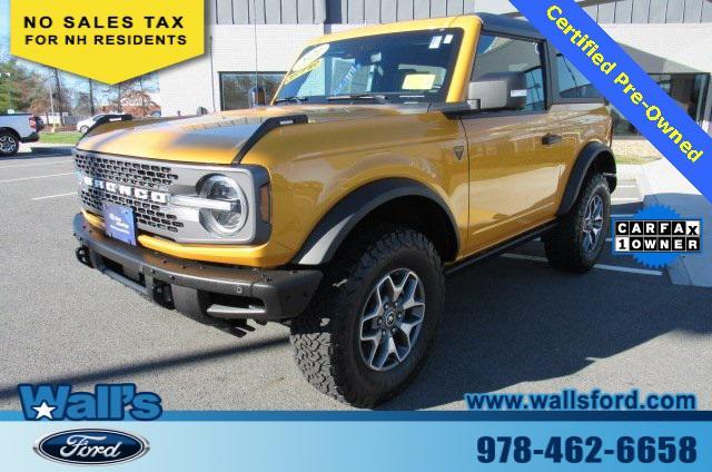 used 2021 Ford Bronco car, priced at $39,687