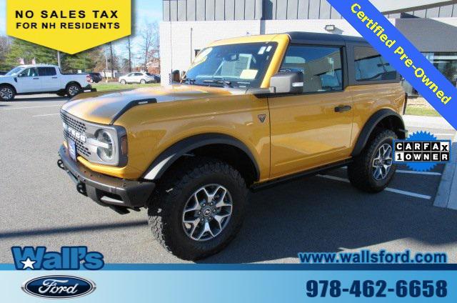 used 2021 Ford Bronco car, priced at $39,687