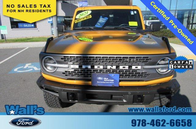 used 2021 Ford Bronco car, priced at $39,687