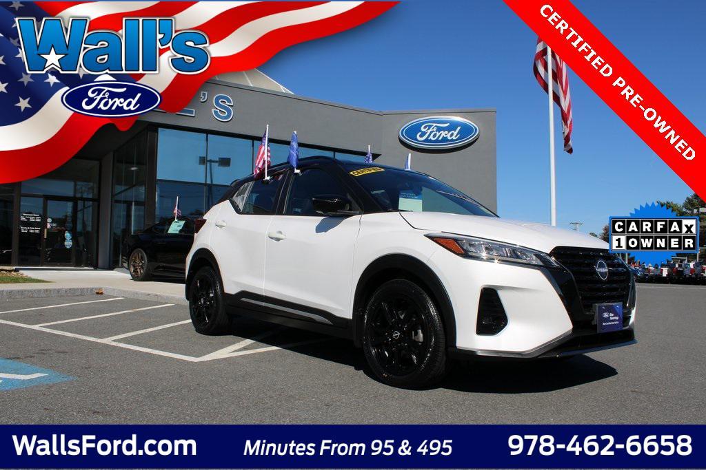 used 2022 Nissan Kicks car, priced at $18,393