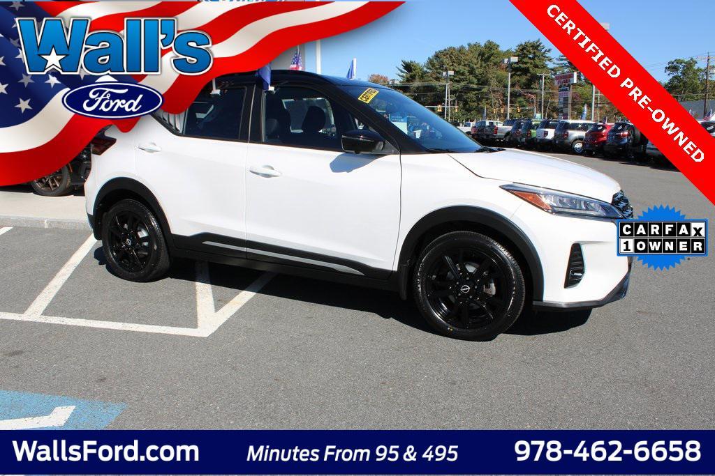 used 2022 Nissan Kicks car, priced at $18,393