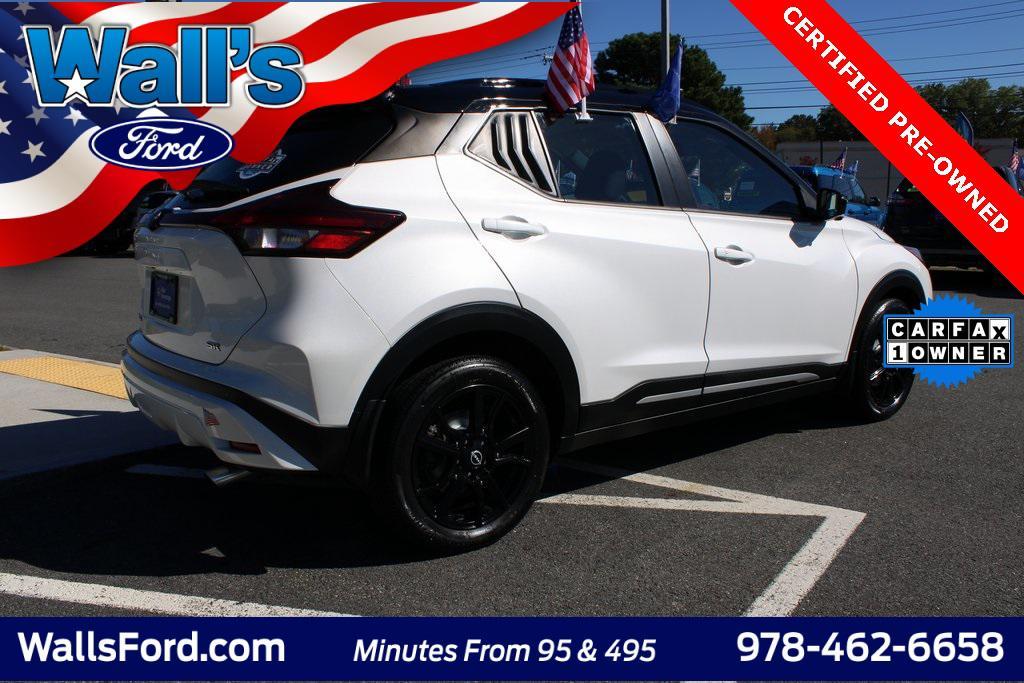 used 2022 Nissan Kicks car, priced at $18,393