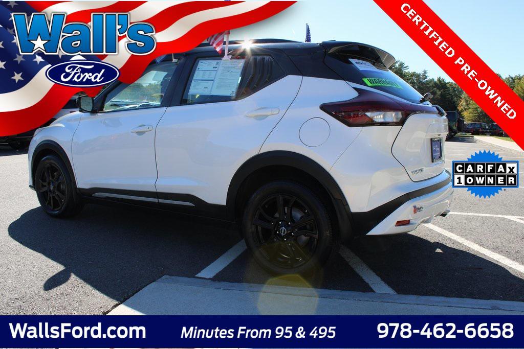 used 2022 Nissan Kicks car, priced at $18,393