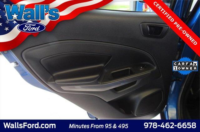 used 2021 Ford EcoSport car, priced at $22,005