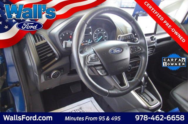 used 2021 Ford EcoSport car, priced at $22,005