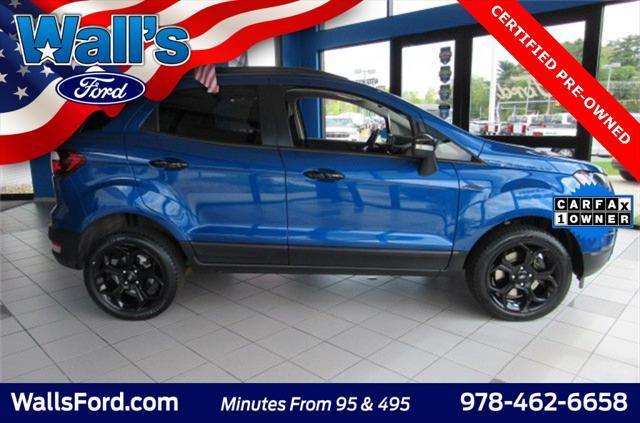 used 2021 Ford EcoSport car, priced at $22,005