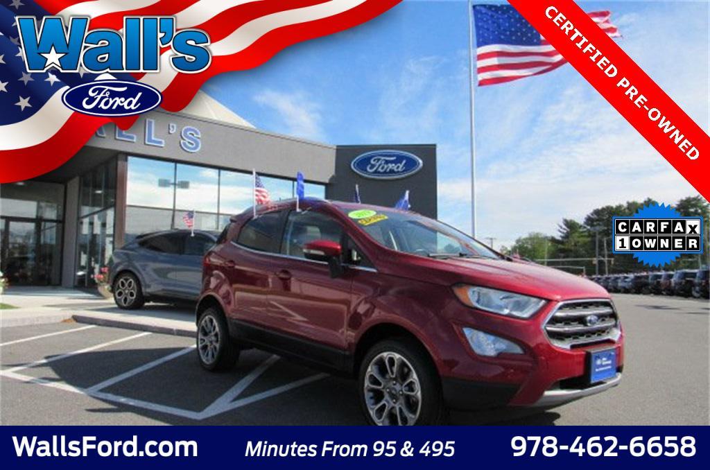 used 2019 Ford EcoSport car, priced at $17,986