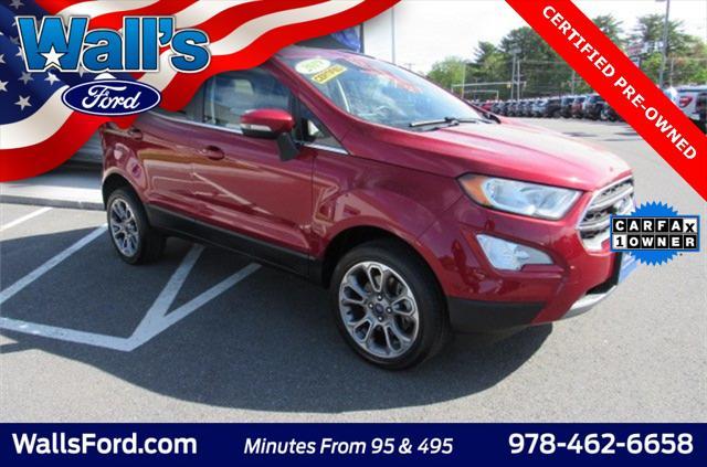 used 2019 Ford EcoSport car, priced at $18,722