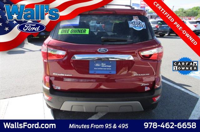 used 2019 Ford EcoSport car, priced at $18,722