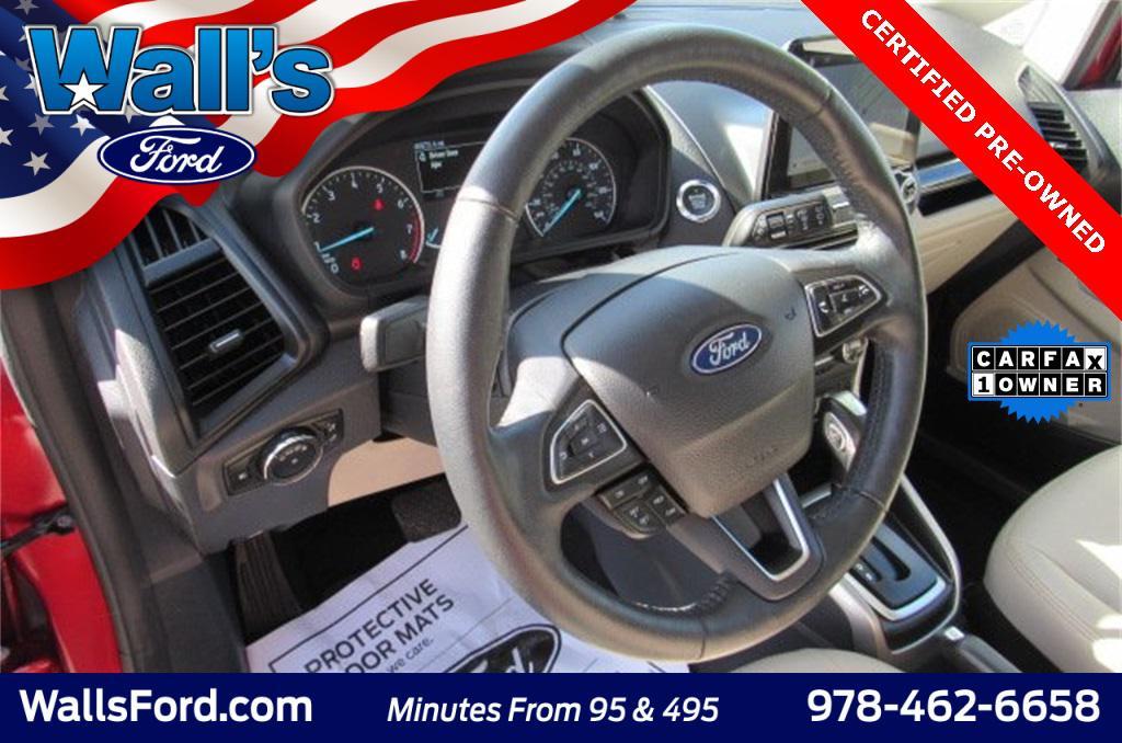 used 2019 Ford EcoSport car, priced at $17,986