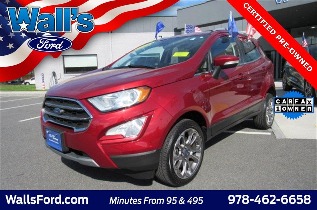 used 2019 Ford EcoSport car, priced at $17,986