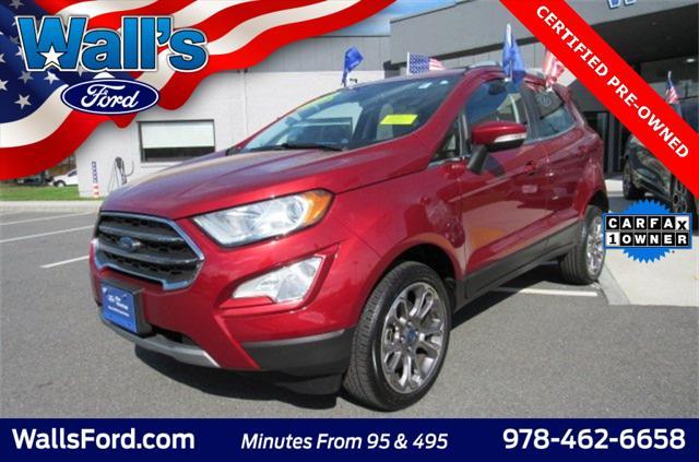 used 2019 Ford EcoSport car, priced at $18,722