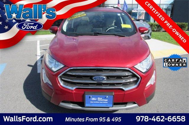 used 2019 Ford EcoSport car, priced at $18,722