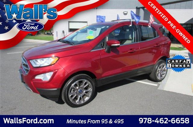 used 2019 Ford EcoSport car, priced at $18,722