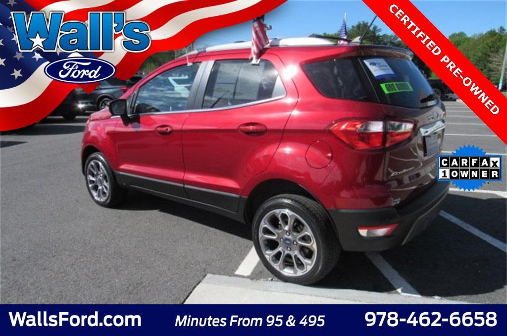used 2019 Ford EcoSport car, priced at $17,986