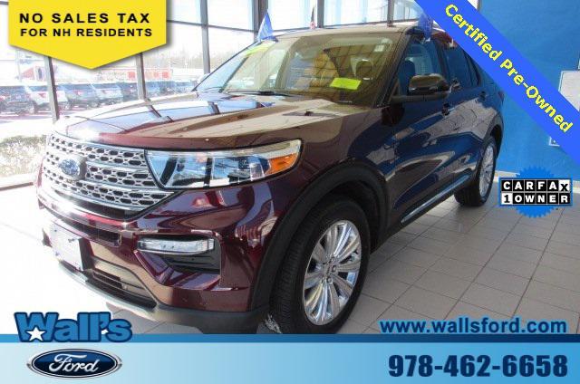 used 2022 Ford Explorer car, priced at $34,500