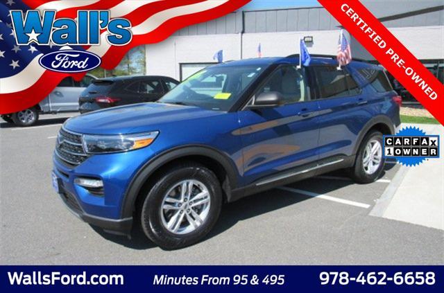 used 2022 Ford Explorer car, priced at $34,779