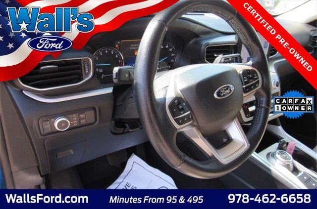 used 2022 Ford Explorer car, priced at $34,779