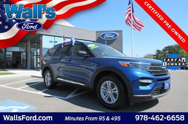 used 2022 Ford Explorer car, priced at $34,779