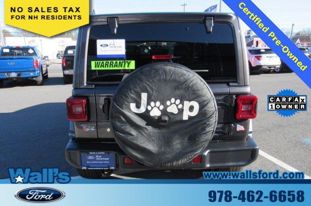 used 2020 Jeep Wrangler Unlimited car, priced at $28,556