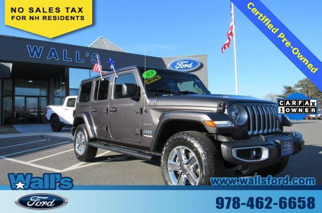 used 2020 Jeep Wrangler Unlimited car, priced at $28,556