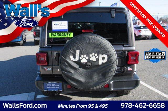 used 2020 Jeep Wrangler Unlimited car, priced at $28,556