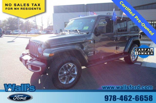 used 2020 Jeep Wrangler Unlimited car, priced at $28,556