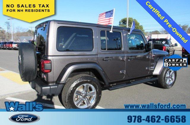 used 2020 Jeep Wrangler Unlimited car, priced at $28,556